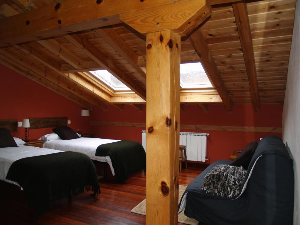 Hotel Rural Piedra Abierta San Martín de Perapertú Pokoj fotografie